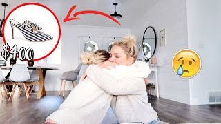 SURPRISING MOM WITH $400 SHOES!! *SHE CRIED*