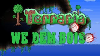 Terraria - Eye of Cthulhu Boss Fight (Hardcore)