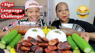 SAUSAGE, CUCUMBERS AND RICE 먹방 MUKBANG