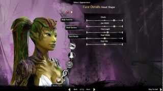 Guild Wars 2 - Character Creator Sylvari Female