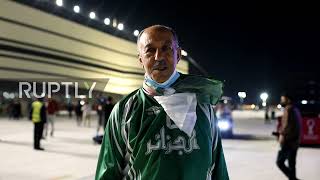 Qatar: Fans gather outside Al Bayt Stadium for Arab Football Cup final