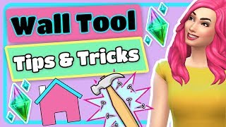 The Sims 4 Wall Tool Tips and Tricks Tutorial