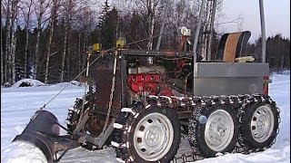 tracteur maison course самоделки