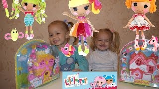 Открываем игрушки Домик Лалалупси Больница Лалалупси Lalaloopsy House Lalaloopsy Hospital toy