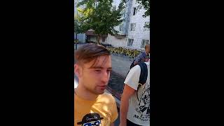 С бразильским другом после теста на английский в BUAA