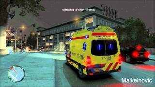 GTA4: [Paramedic Mod] EMS 17-146 - Fallen Person
