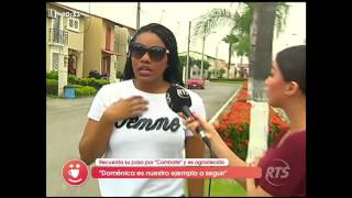 Dennise Angulo sorprendida por la renuncia de Doménica Saporiti