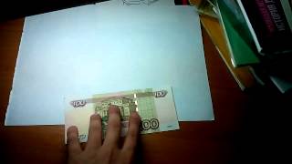 Как нарисовать 50,100,500,1000,5000 рублей?