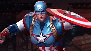 Marvel: Future Fight - 5-Star Captain America [Shield Strike Attack]