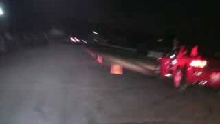 Bikerniki drag race practice Riga Jeep SRT-8 VS STi