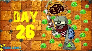 Plants vs Zombies 2 - Jurassic Marsh - Day 26 [Dave's mold colonies] No Premium