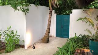 Fairmont Hotel, Sirru Fen Fushi, Maldives (Sunset Beach Villa Overview)