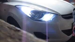 Elantra MD габарит в поворотнике