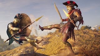 Assassin's Creed Odyssey Stealth Kills & Combat Gameplay