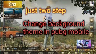 Pubg mobile me background theme kaise change kre     jane is video me