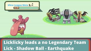 Licklicky and non-legendary Ultra League Battles | Go Battle League