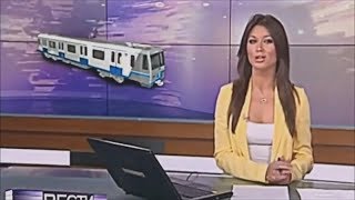 Красотка опозорилась в прямом эфире. Лучшие моменты. Интересные приколы. Реакция от приколов