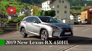 2019 New Lexus RX 450 HL - Europe's First Seven Seats Model in Europe | 0277