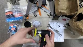 Посылка из Китая - Мини-полировальная пневматическая машинка.