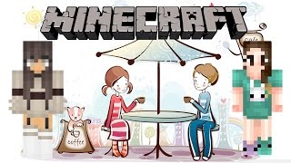 "CAFE CINTA" Minecraft Fun Build Indonesia #12