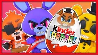 Киндер Сюрприз. 5 ночей с Фредди. ФНАФ. 5 Nights at Freddy's. Kinder Surprise.