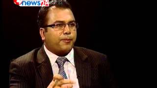 Uttardaitwo with UML secretary Sankar Pokhrel