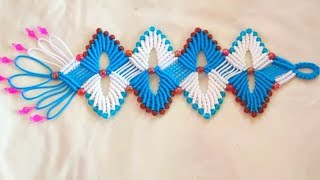 Very Easy Macrame Key Holder