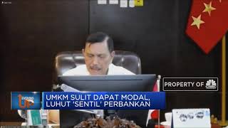 UMKM Susah Dapat Modal, Luhut Sentil Perbankan