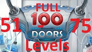 100 Doors Full  - прохождение 51 - 75 уровень (Levels 51 - 75)