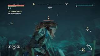 Horizon Zero Dawn: killing a StormBird with fire arrow on Very Hard