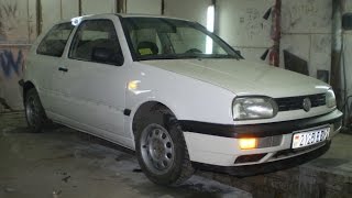 volkswagen golf 3 переварка порогов, арок, задней панели и покраска