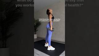 connecting with my body ????‍ ️ outfit from women’s best, use code: VICKY ???? #workout #inspiration