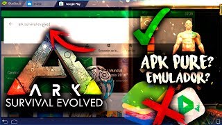 ¿JUGAR ARK:Mobile en emulador?  ¿APK PURE? - LA MEJOR ALTERNATIVA