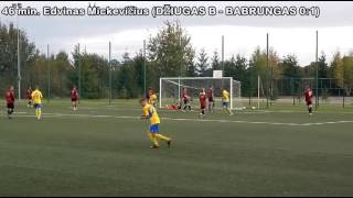 Telšių "Džiugas" B  0:4  FK Plungės "Babrungas" (santrauka)