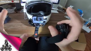 How To  Motovlogger Setup GoPro with Sena