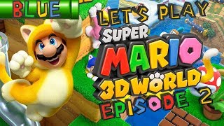 Let's Play Super Mario 3D World | Episode 2 (1-4 à 1-6): On y va tranquille ... en loupant des trucs