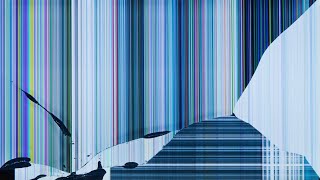 Фон футаж разбитого экрана телевизора background footage broken TV screen