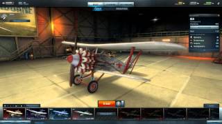 World of Warplanes! Первое ангарное видео! Версия игры 0.4.1