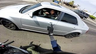 CRAZY & ANGRY PEOPLE vs BIKERS | MOTO vs STUPID DRIVERS   [Ep. #209]