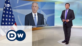 США требуют от союзников увеличить расходы на НАТО - DW Новости (16.02.2017)