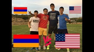 FOOTBALL CHALLENGE / ARMENIA VS AMERICA