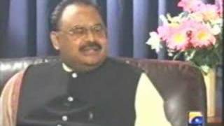 Altaf Hussain's Exclusive Interview with Bushra Ansari Part9