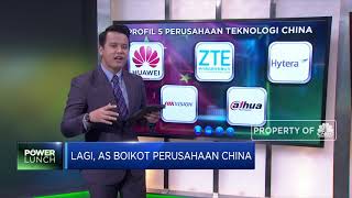 Lagi, AS Boikot Perusahaan China