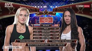 Yana Kunitskaya vs  Raquel Pa`aluhi / Яна Куницкая vs Ракель Па’алуи