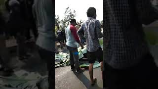Kecelakaan sadis tabrakan kalianda lampung selatan