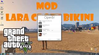 Lara Croft Bikini mod GTA 5 (Лара Крофт-установка мода)