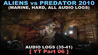 Aliens vs Predator 2010 - Marine walkthrough 06 ( All Diaries, Hard, No commentary ✔ ) Jungle #02