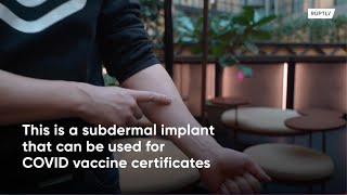 COVID pass under your skin? Swedes implant chips with vaccination certificate