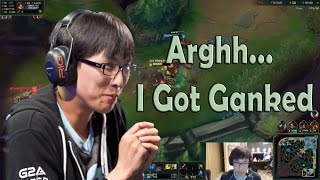 Doublelift - Arghh... I got ganked