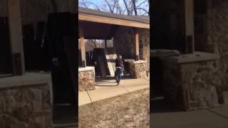 Fat, Butch Lesbian tried Parkour. (Me)